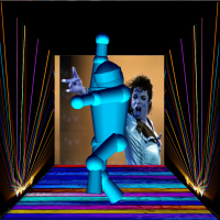 3D dancing robot in OpenGl